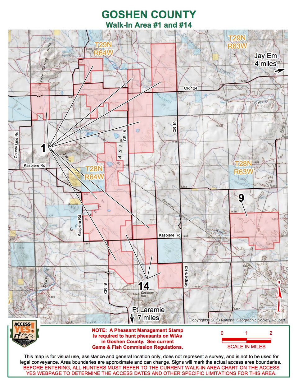 Goshen County Walk In Area 1