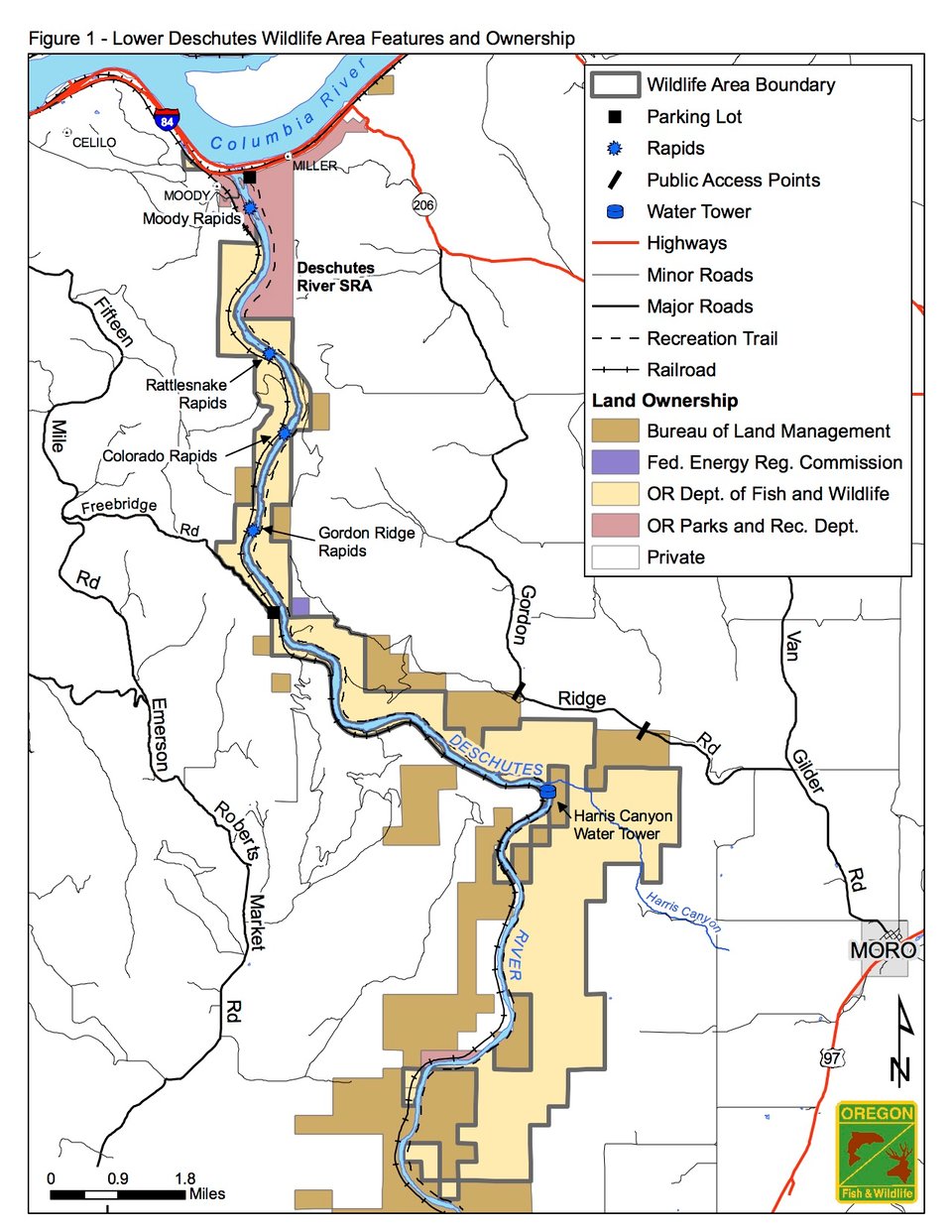 Lower Deschutes Wildlife Area