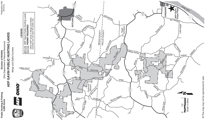 AEP Gavin Public Hunting Lands