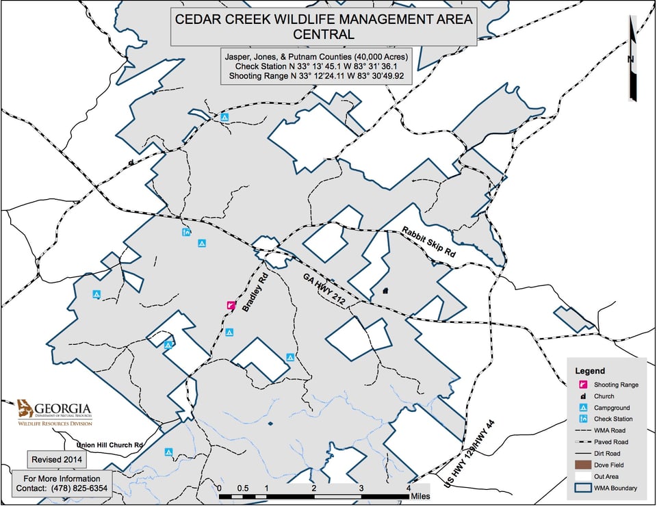Cedar Central Creek WMA