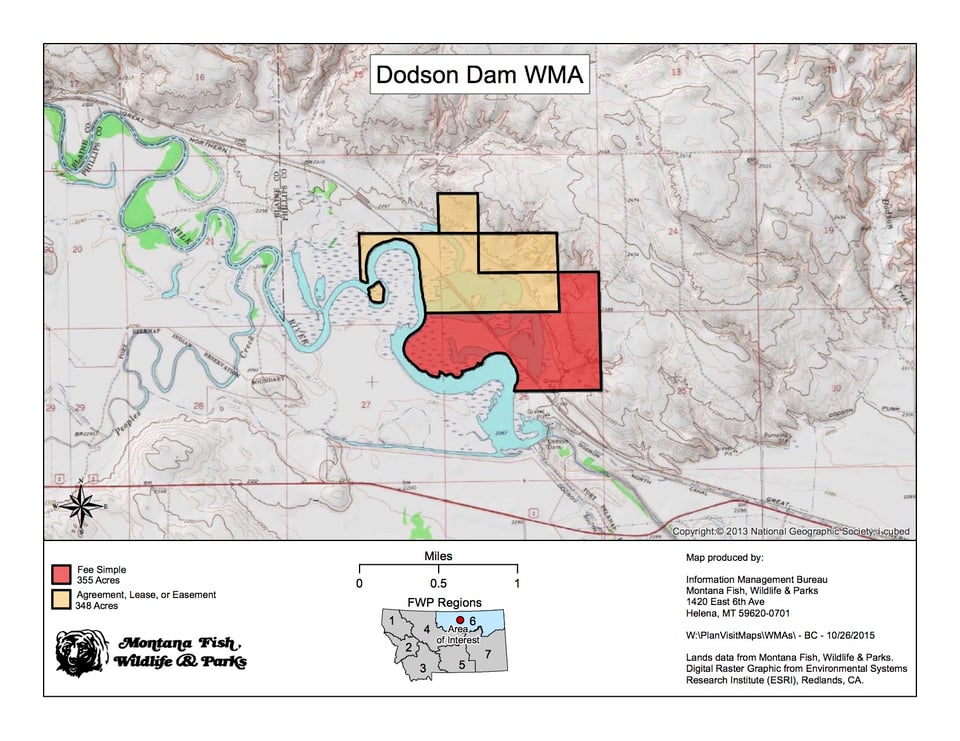 Dodson Dam WMA