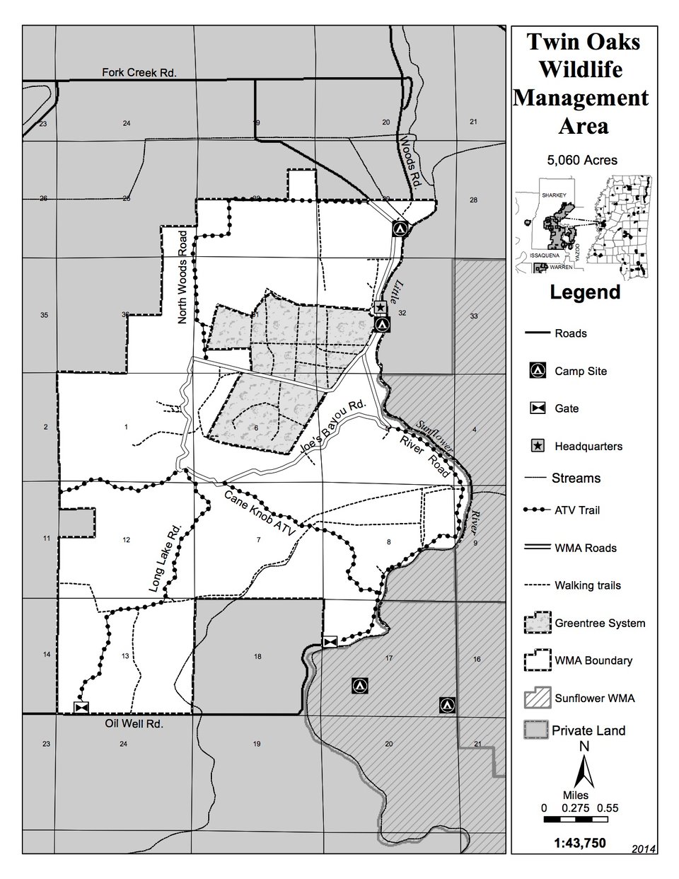Twin Oaks WMA