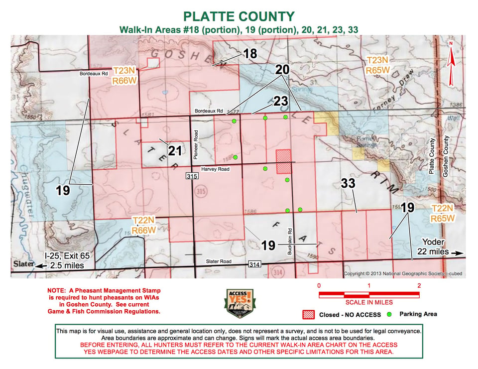 Platte County Walk In Area 19