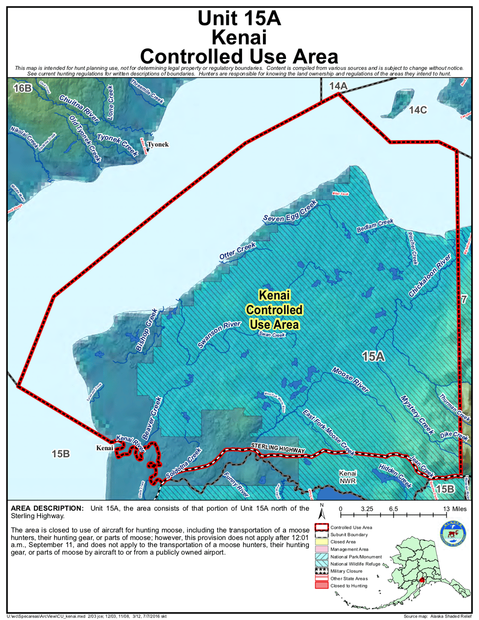 Kenai Controlled Use Area