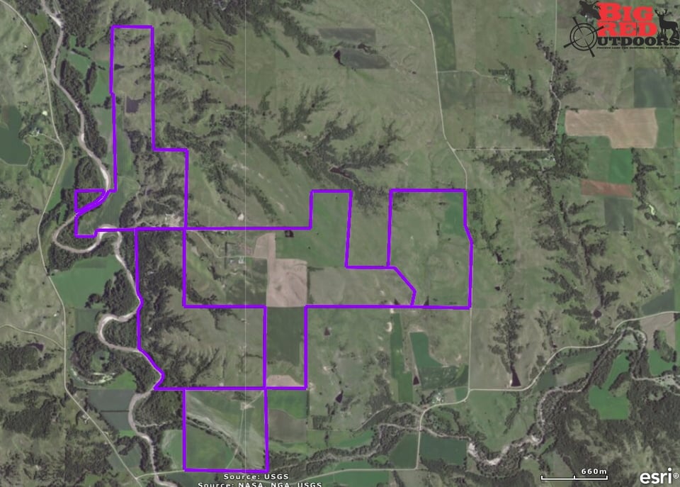 1440 acres - Knox, NE