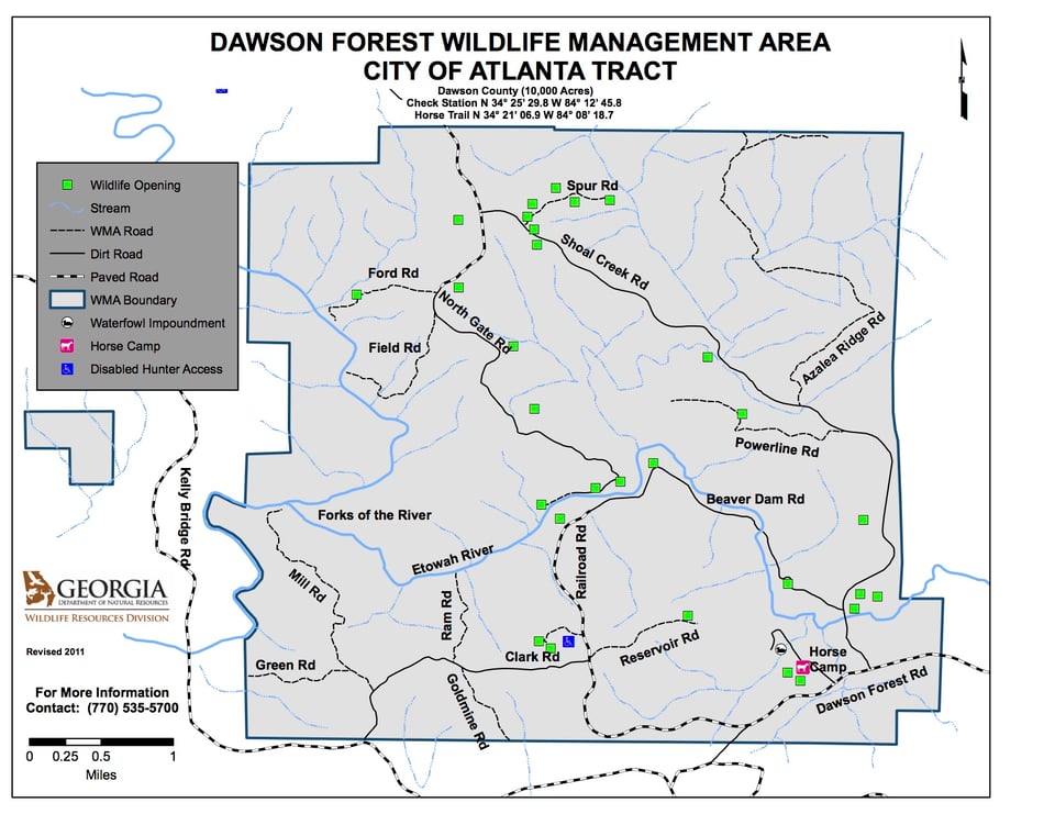 Dawson Forest City of Atlanta Tract