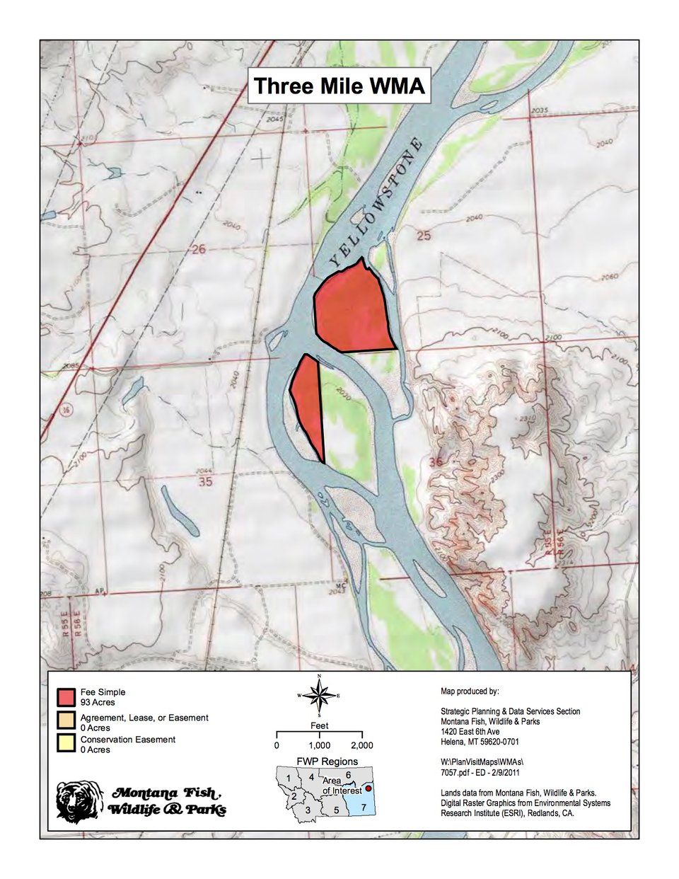 Three Mile WMA