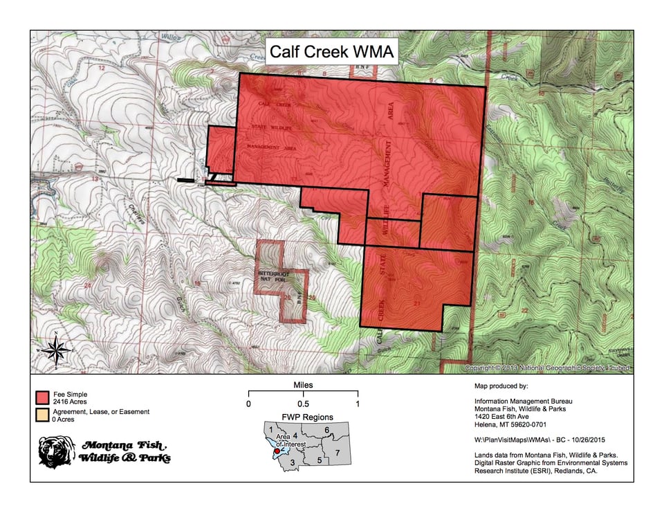 Calf Creek WMA