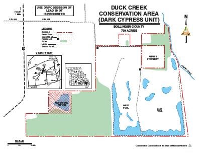 Duck Creek CA (Dark Cypress Swamp Unit)