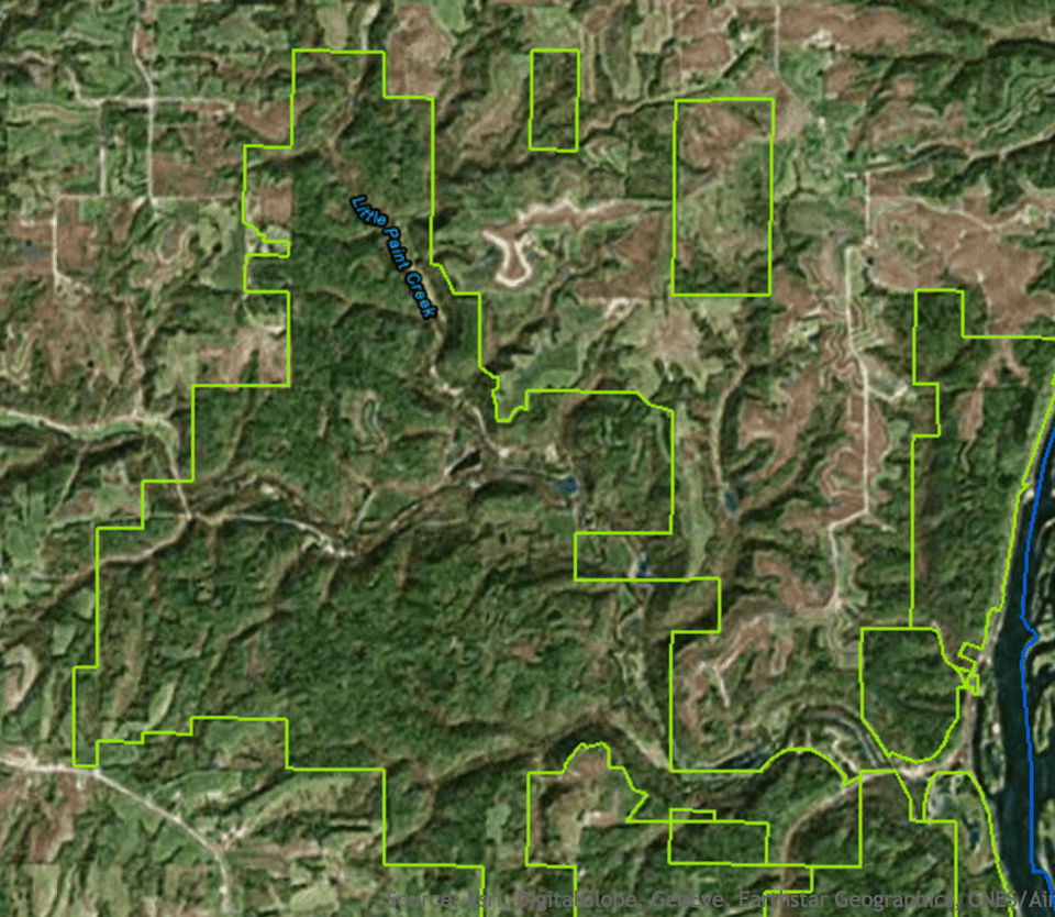 YELLOW RIVER STATE FOREST - PAINT CREEK UNIT
