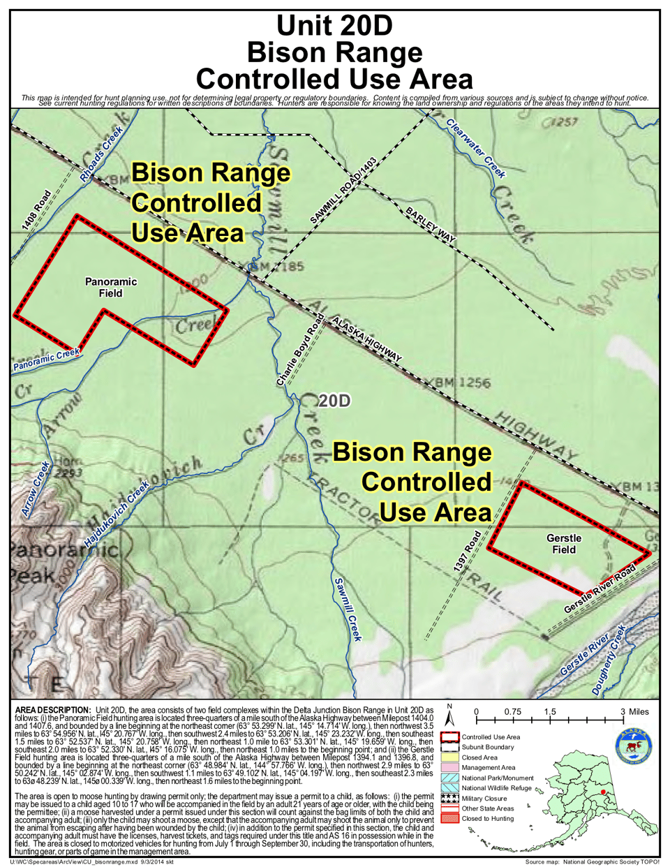 Bison Range Controlled Use Area