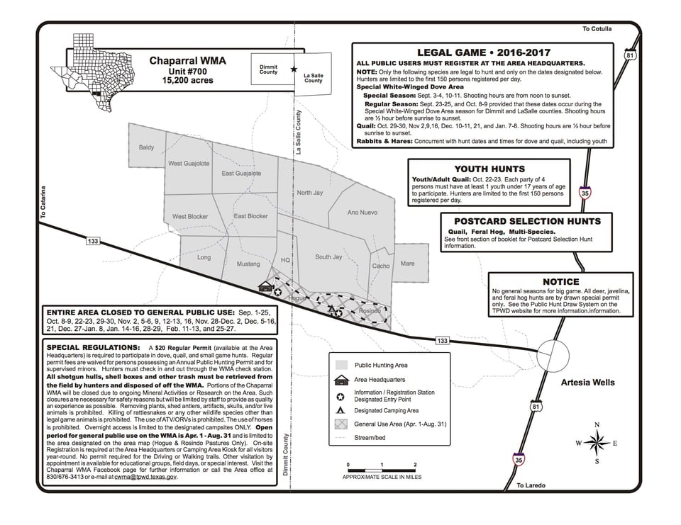 Chaparral WMA