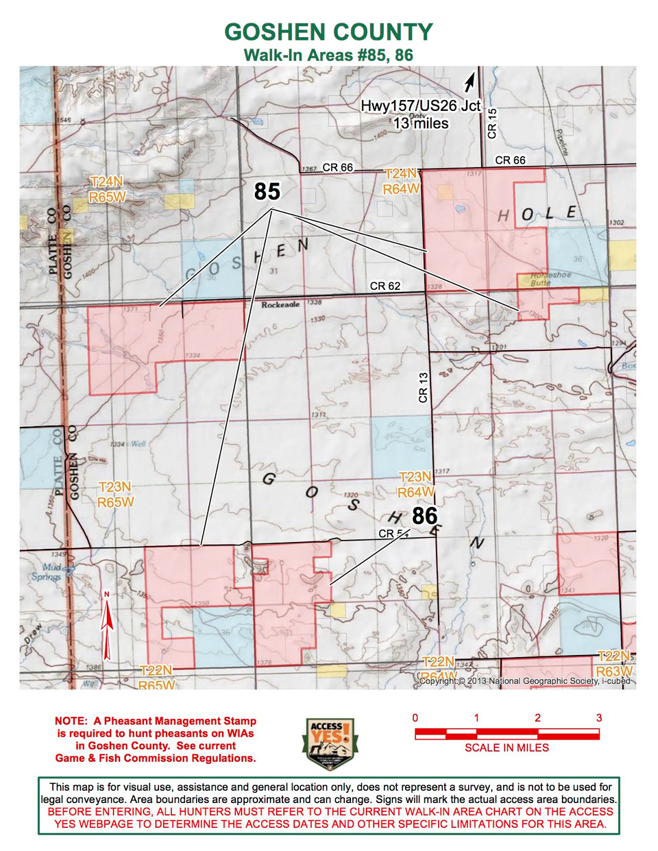 Goshen County Walk In Area 86