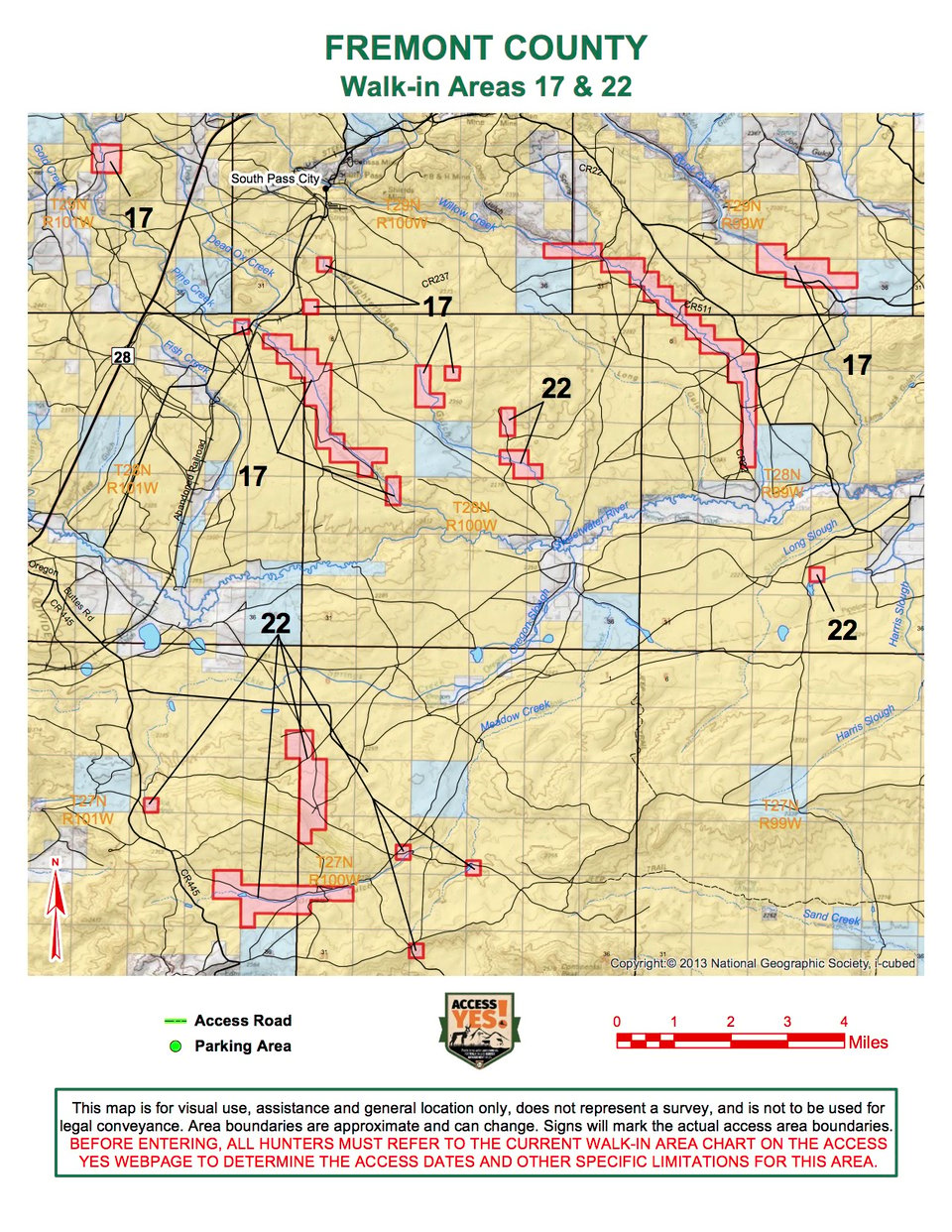 Fremont County Walk In Area 17