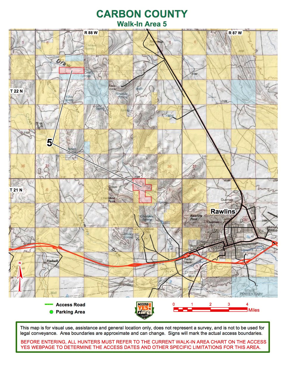 Carbon County Walk In Area 5