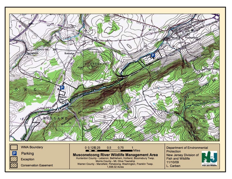 Musconetcong River Wildlife Management Area - Holland