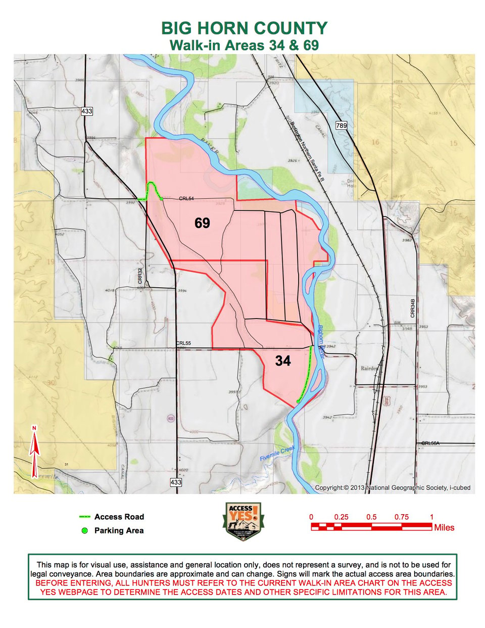 Big Horn County Walk In Area 69