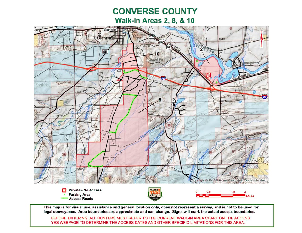 Converse County Walk In Area 2