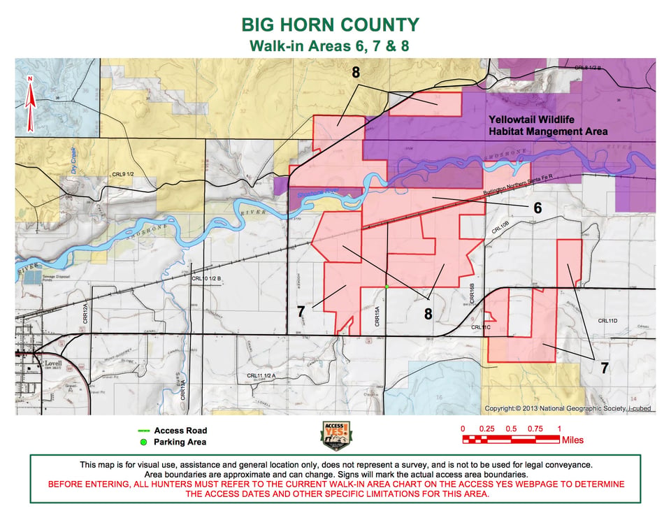 Big Horn County Walk In Area 7