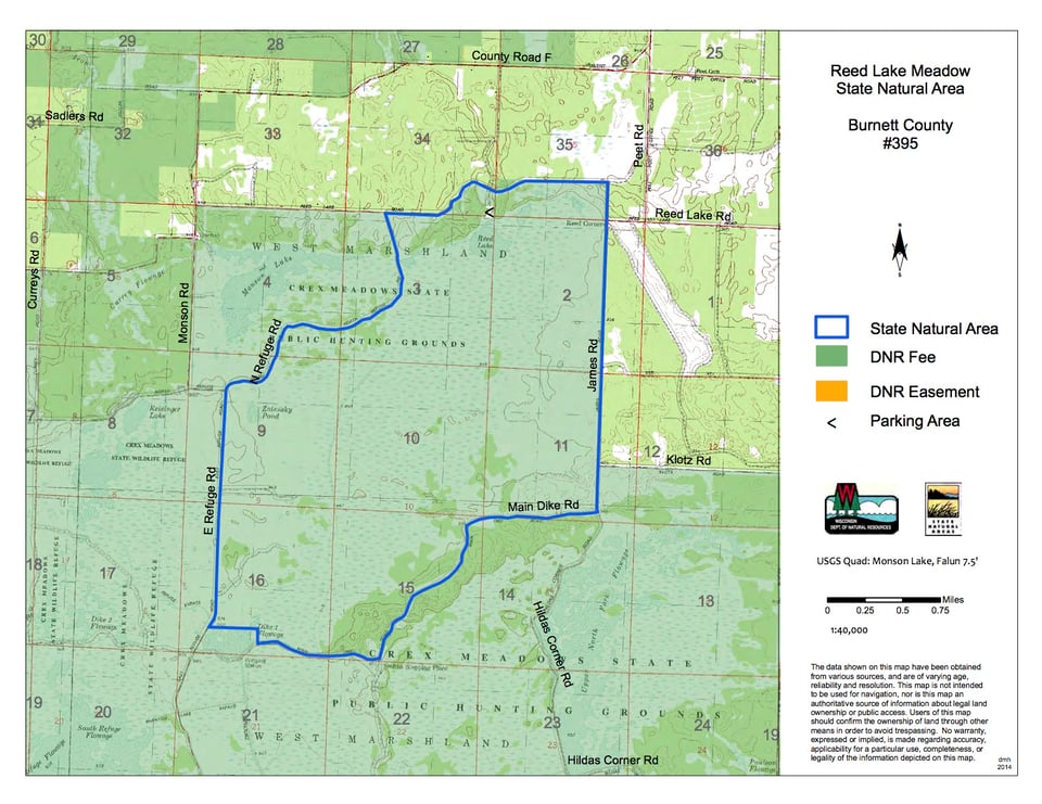Reed Lake Meadow State Natural Area