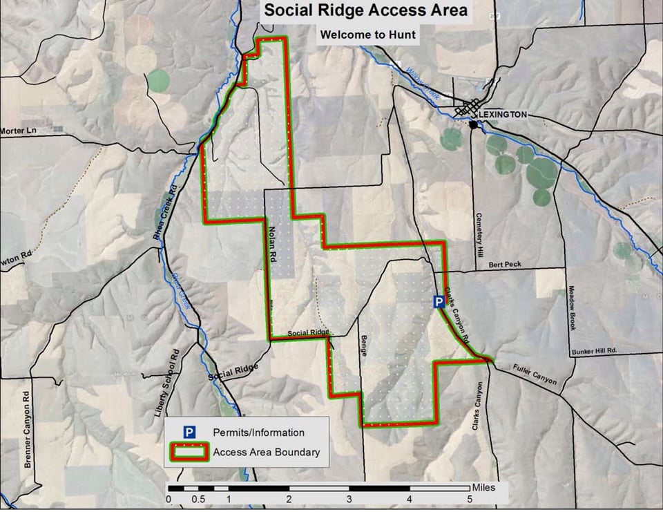 Social Ridge Access Area