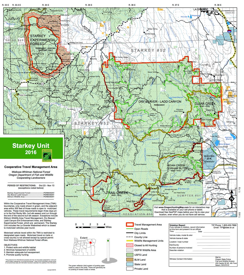 Starkey Experimental Forest Closure