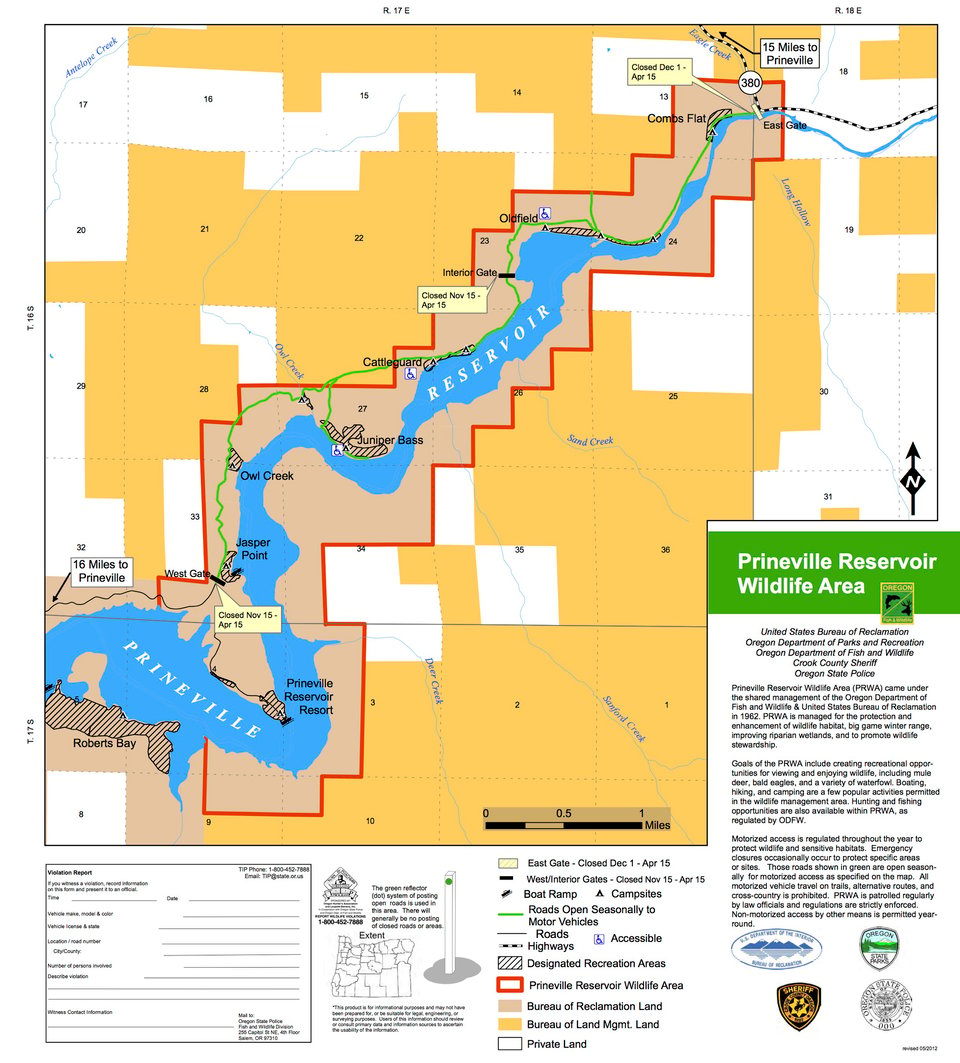 Prineville Reservoir Wildlife Mngt. Area