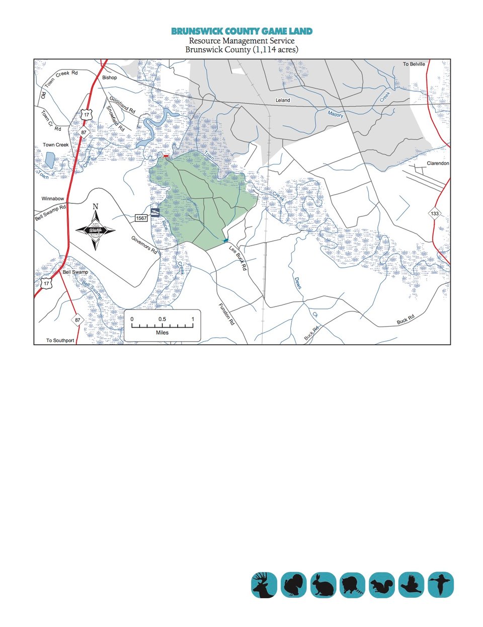 Brunswick County Game Land