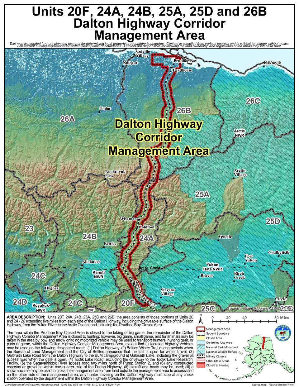 Dalton Highway Corridor Management Area