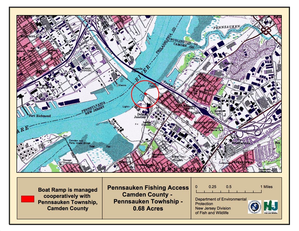 Pennsauken Fishing Access