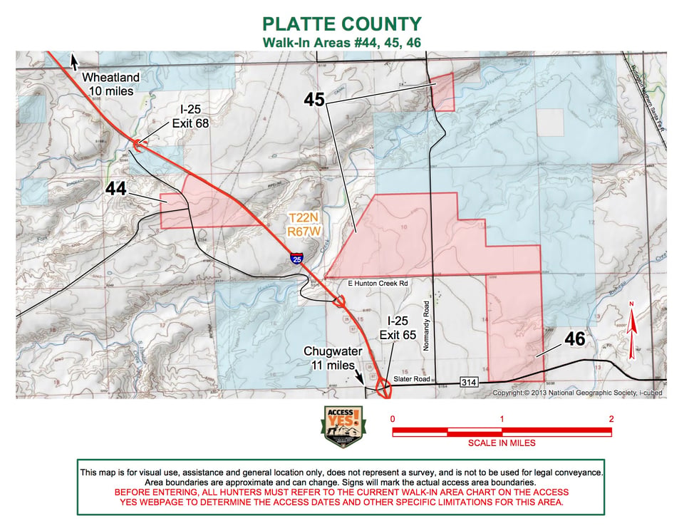 Platte County Walk In Area 45
