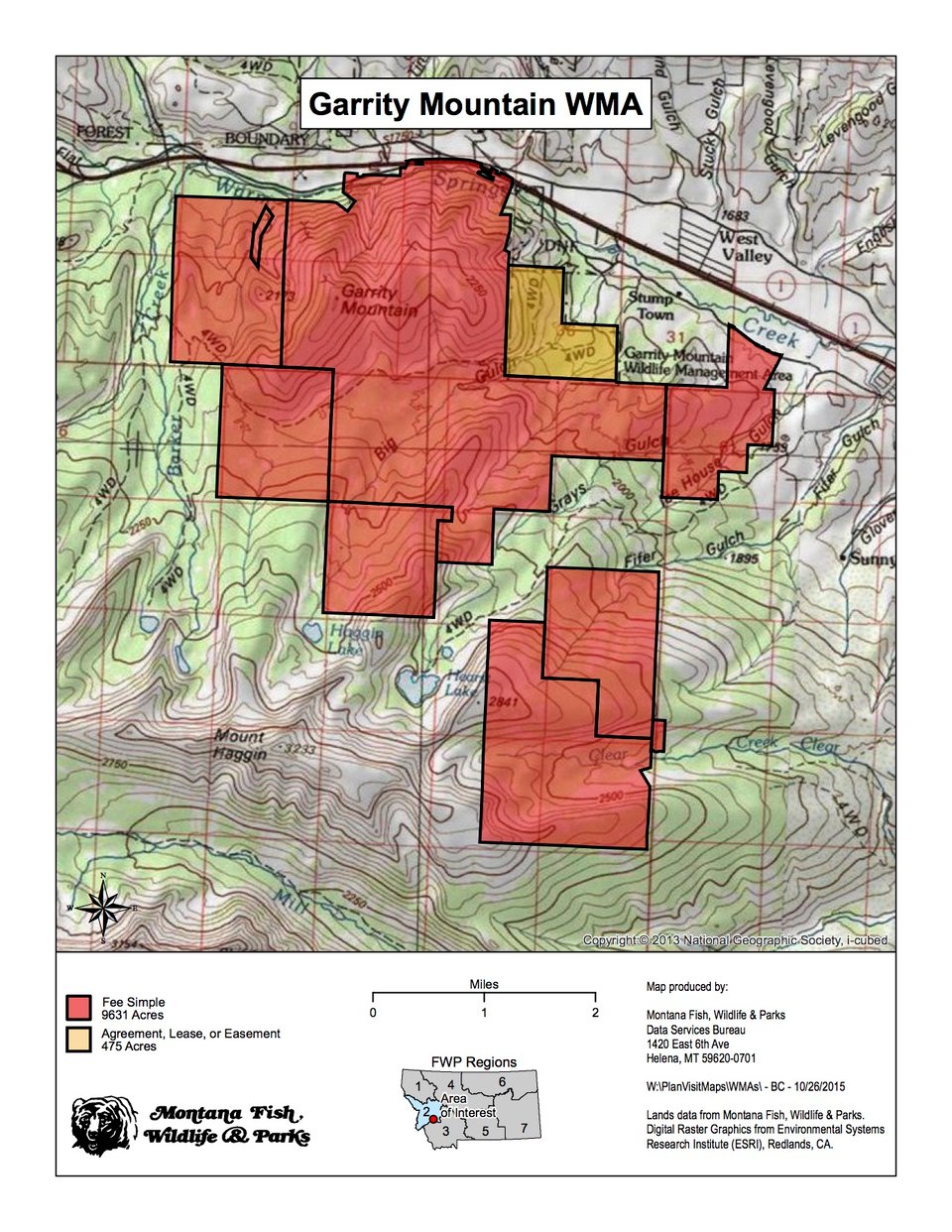 Garrity Mountain WMA