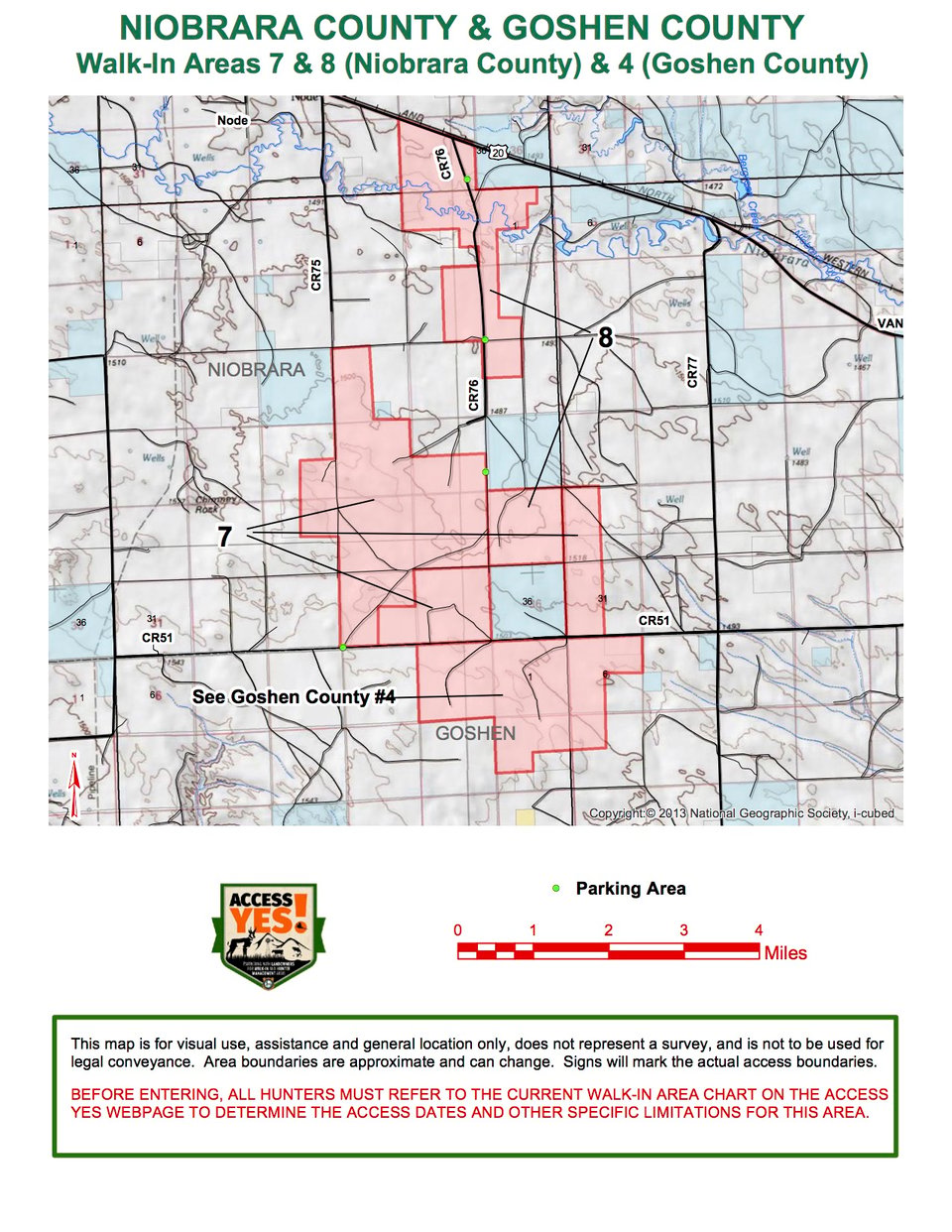Niobrara County Walk In Area 8