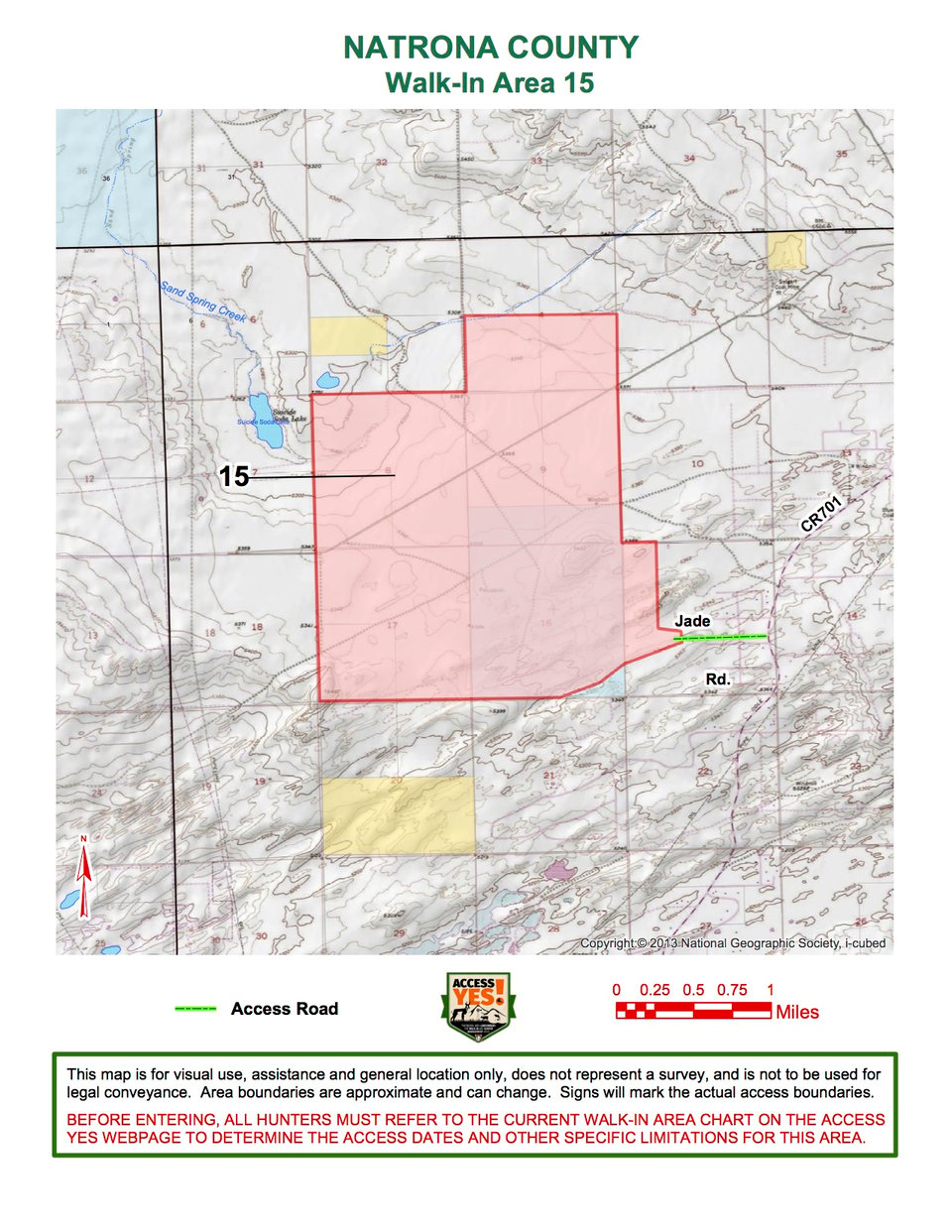 Natrona County Walk In Area 15