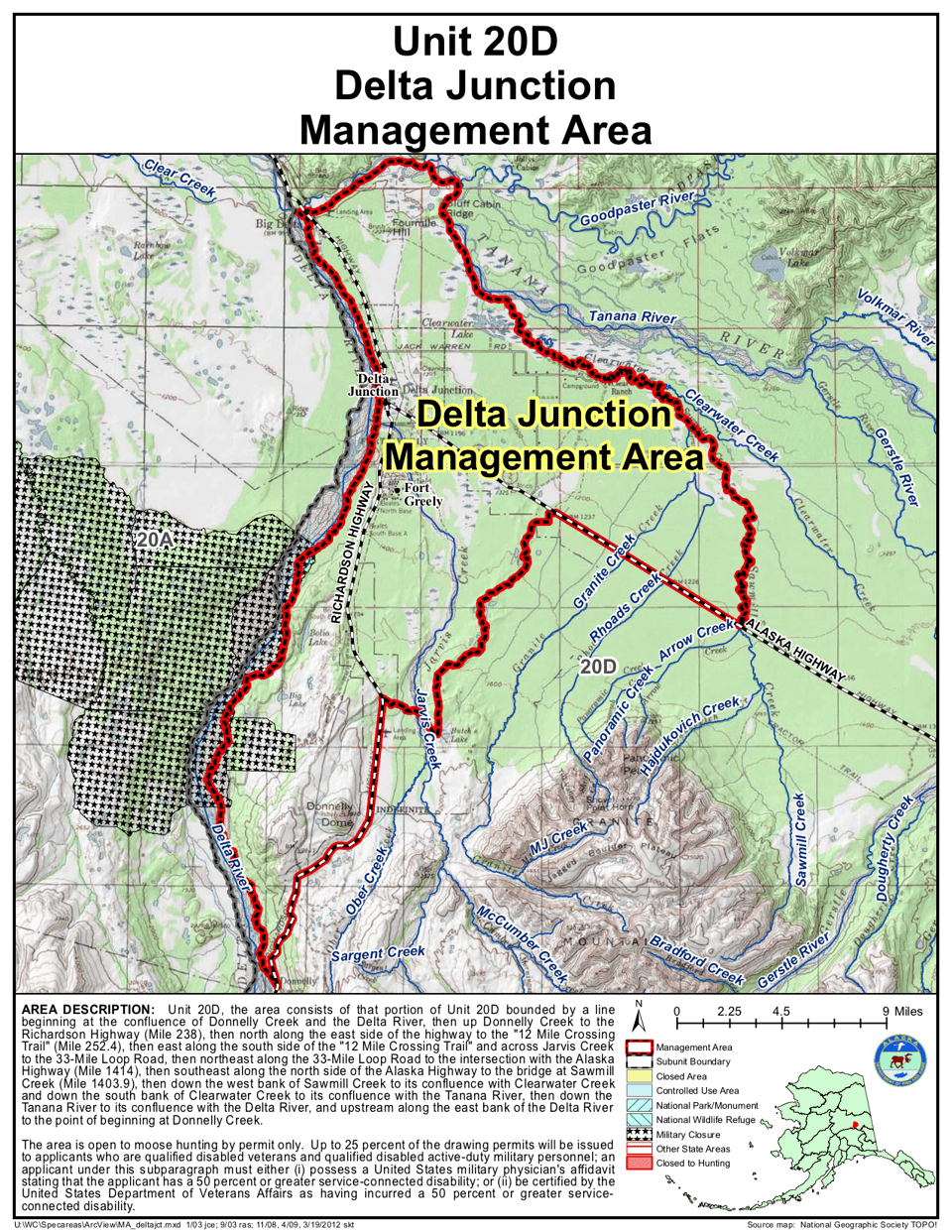Delta Junction Management Area
