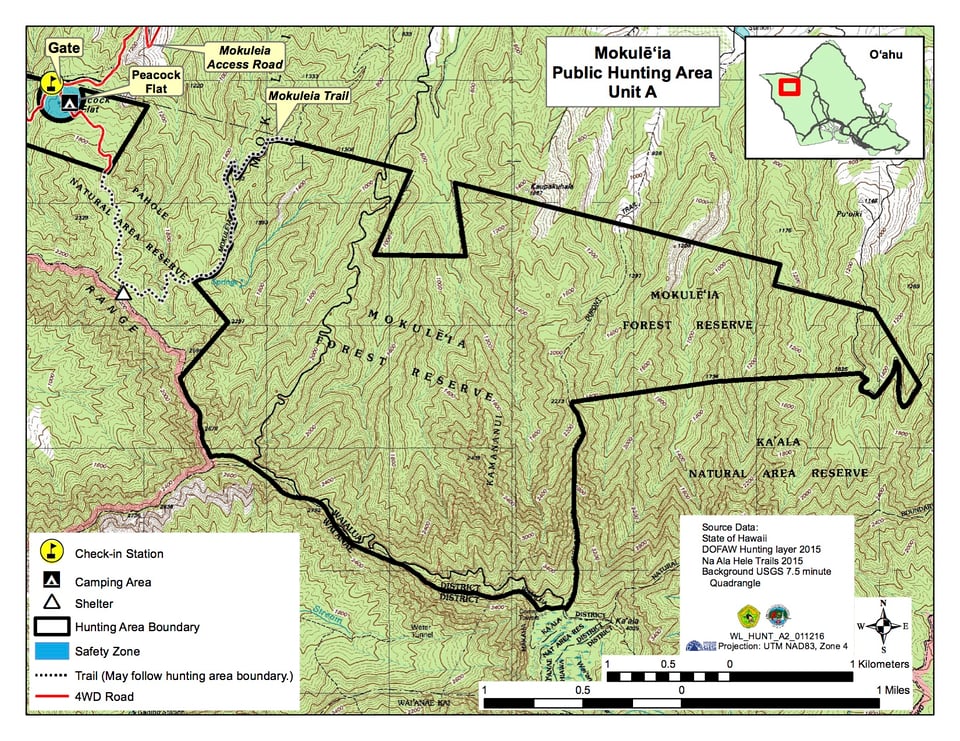 Mokuleia Public Hunting Area A