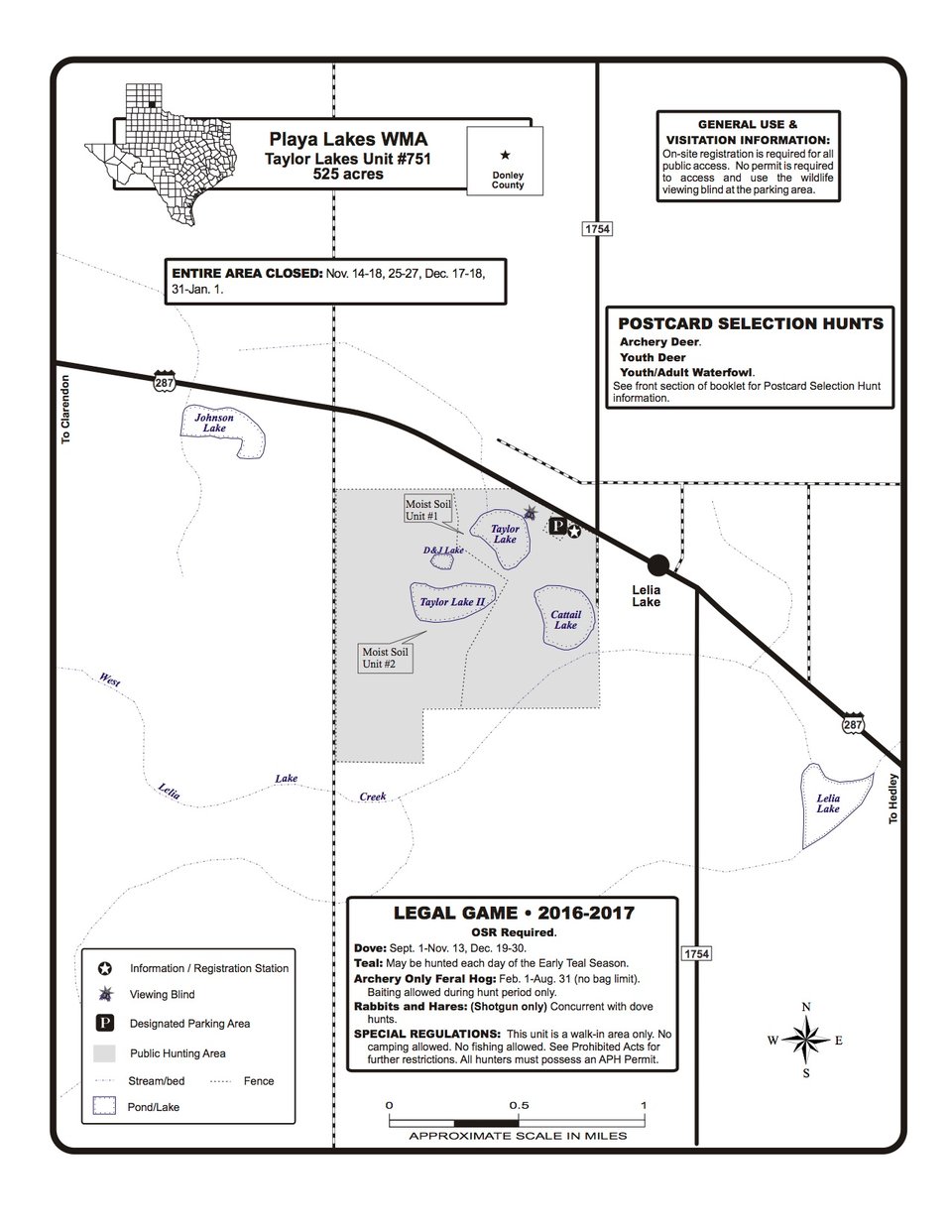 Playa Lakes WMA-Taylor Unit