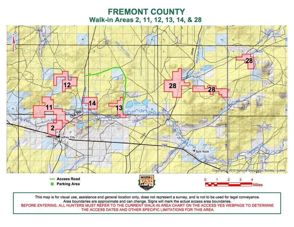 Fremont County Walk In Area 28