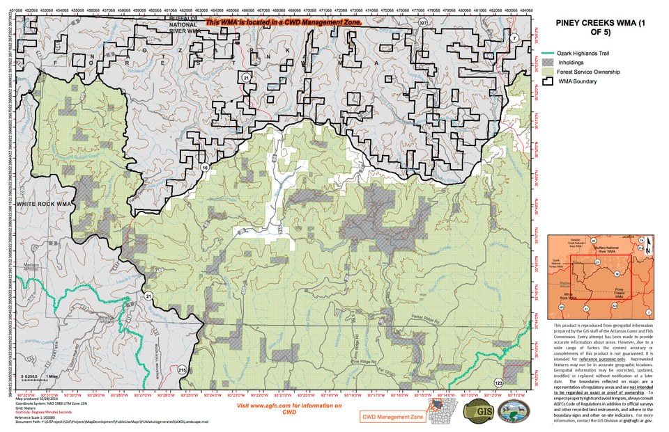 Piney Creeks WMA