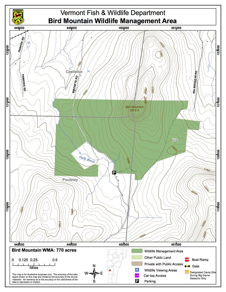 Bird Mountain Wildlife Management Area