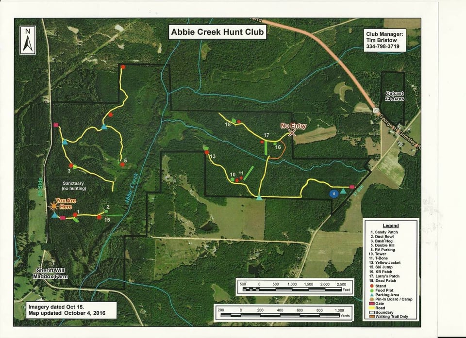 HLRBO Hunting Lease 17 acres in County,Alabama