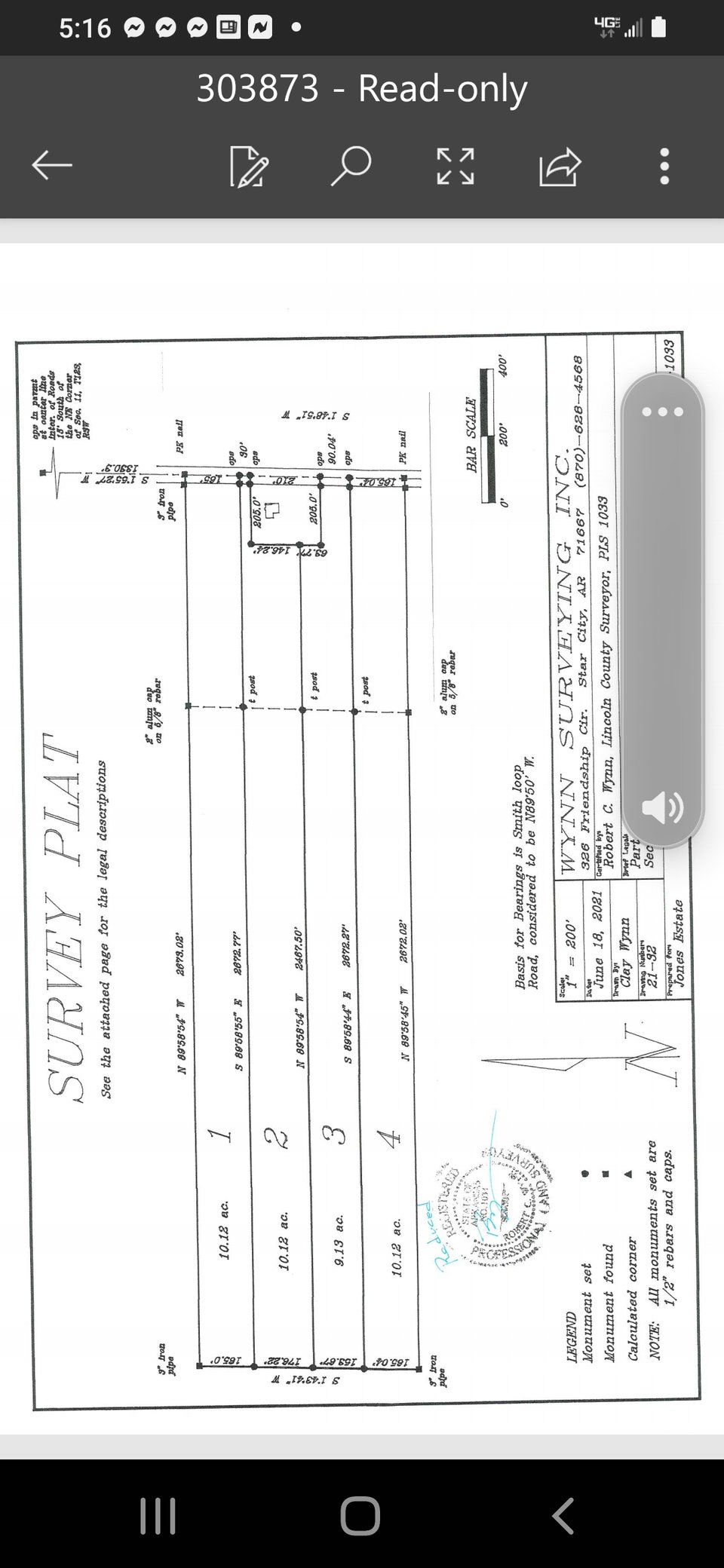 HLRBO Hunting Lease 53 acres in Lafayette County,Arkansas