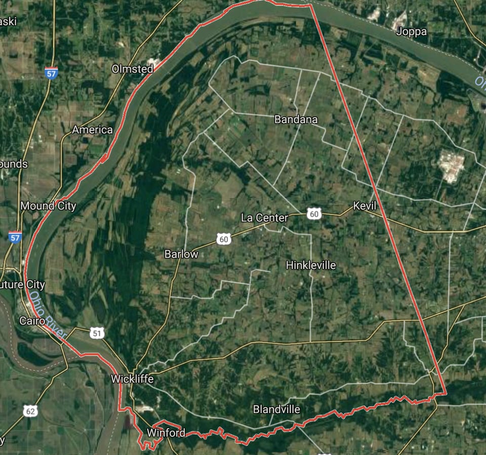 HLRBO Hunting Lease 650 acres in Ballard County,Kentucky