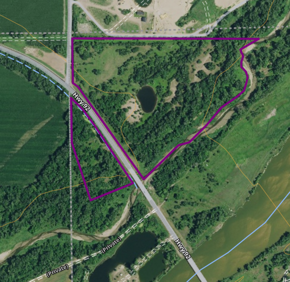 HLRBO Hunting Lease 43 acres in Merrick County,Nebraska